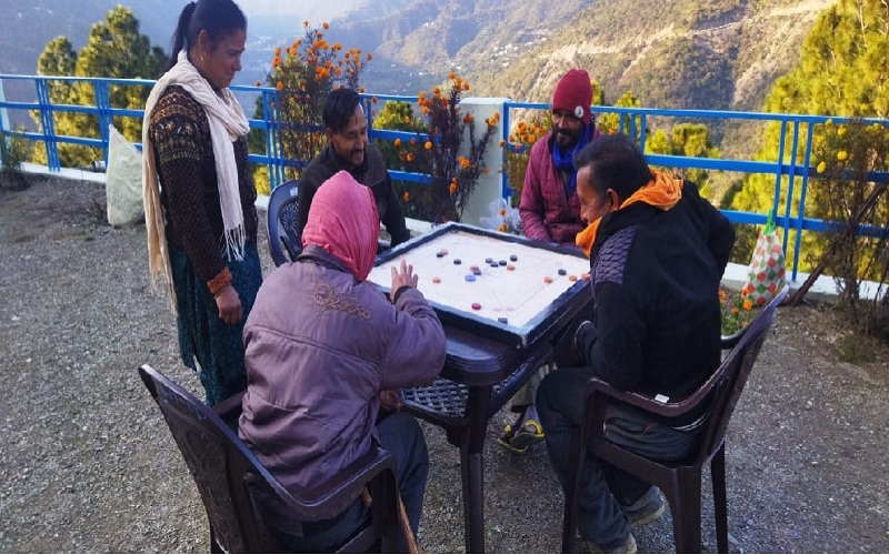 Activities of old person